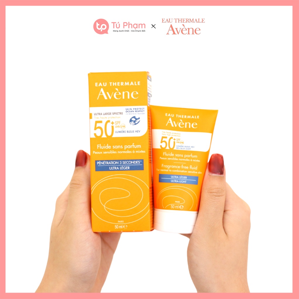 Kem Chống Nắng Avene Dry Touch Fluide SPF50+ 50ml