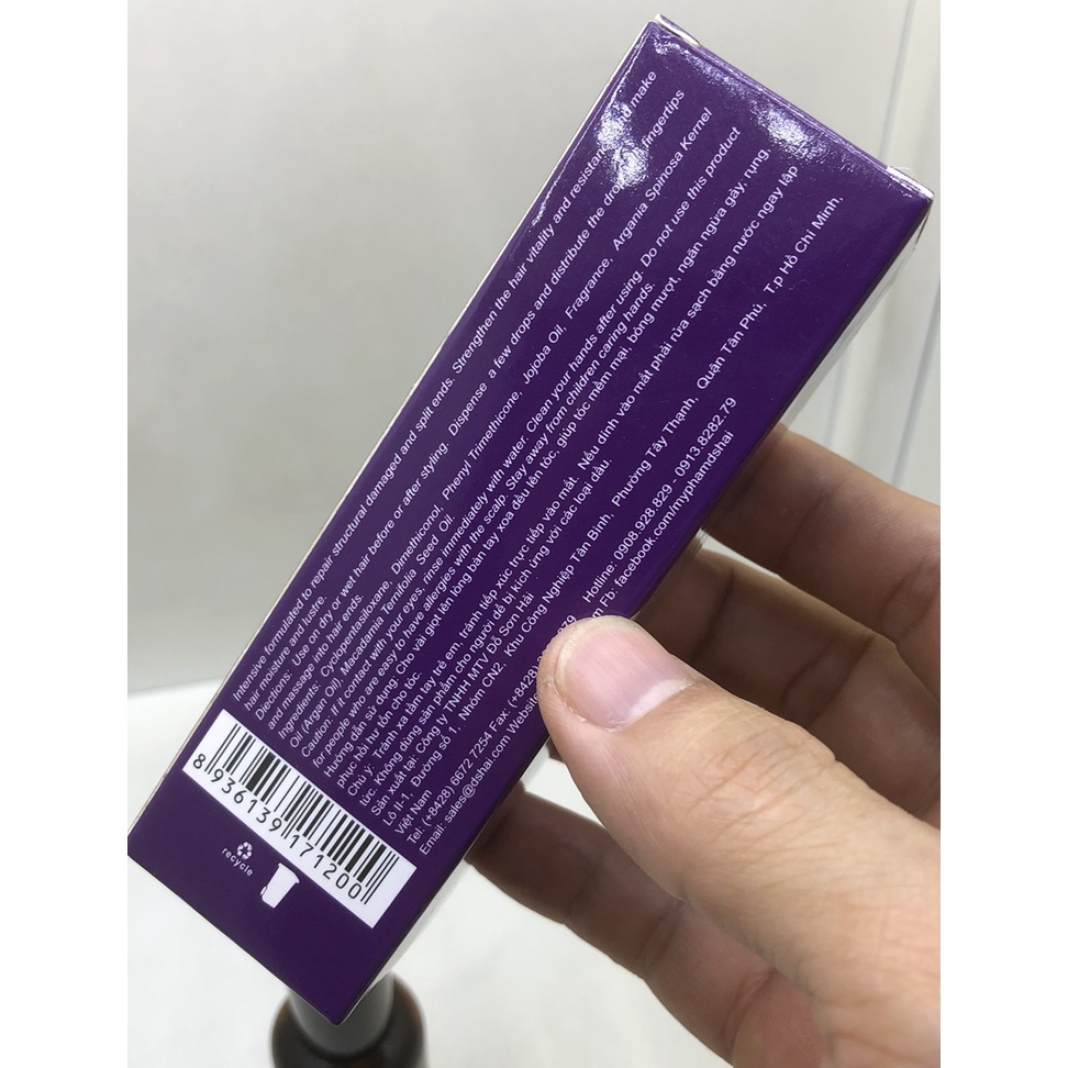 Tinh dầu hỗ trợ phục hồi tóc hư tổn KAGOM Hair Serum