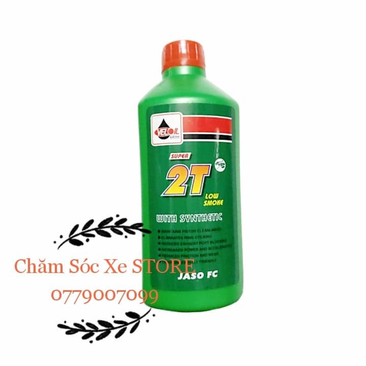 Nhớt Thơm Cho Xe 2 Thì VELOIL 2T 500ml- Nhớt Thái Lan- nhớt VELOIL