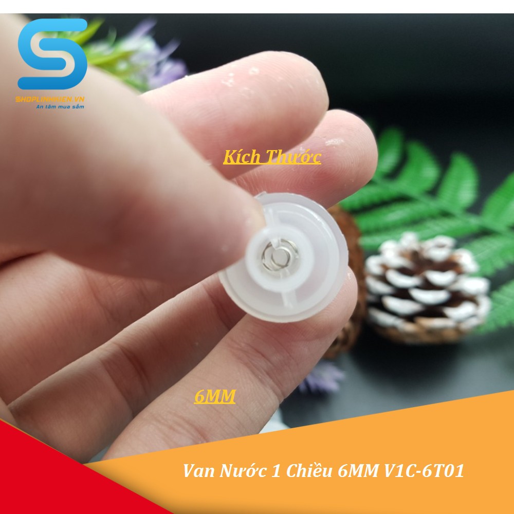 Van Nước 1 Chiều 4MM 6MM 8MMDây tio và van nước tiện dụng