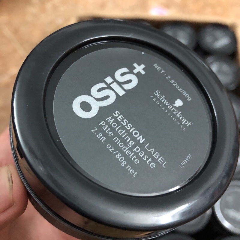 Sáp Vuốt Tóc Nam Tạo Kiểu OSIS+ Đen