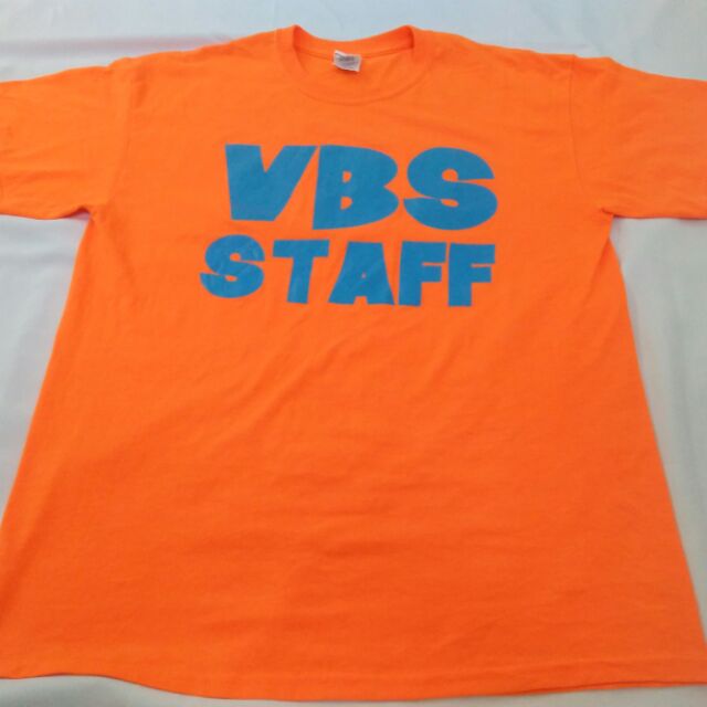 Áo thun mỹ 2ndhand unisex màu cam GILDAN AUTHENTIC