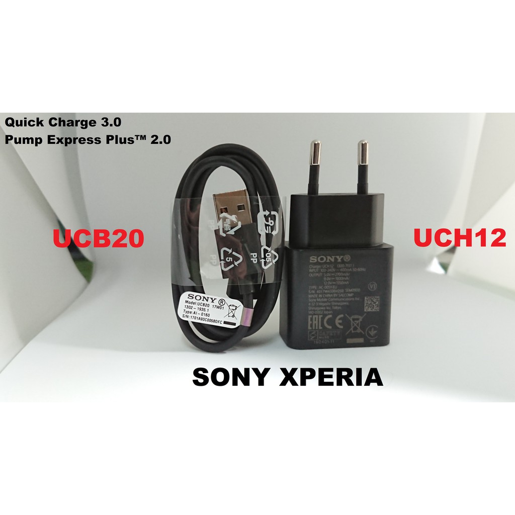 BỘ SẠC NHANH CHÍNH HÃNG SONY UCH12