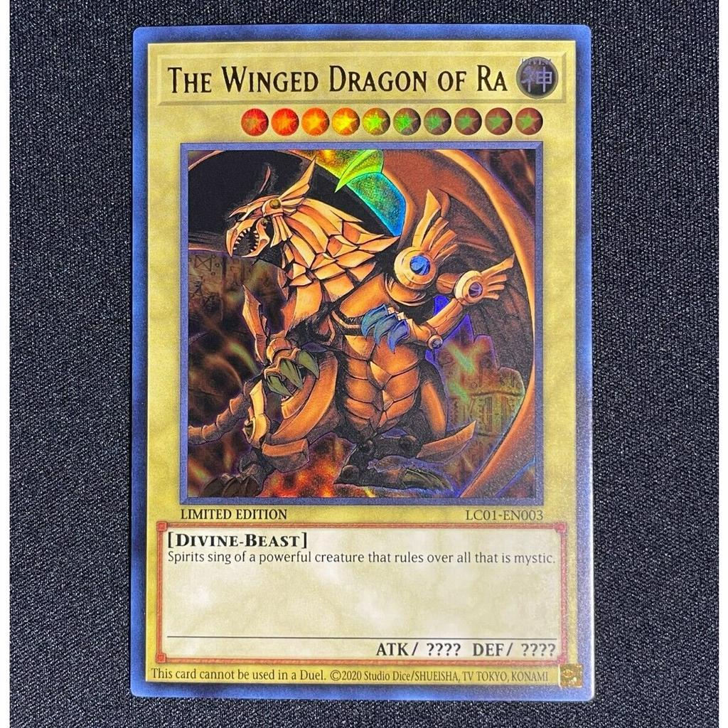 Bài Yugioh - The Winged Dragon Of Ra LC01 YGLD LDK2
