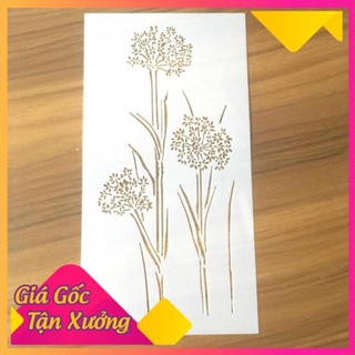 Khuôn vẽ mica dẻo 12*23cm - mộc xinh