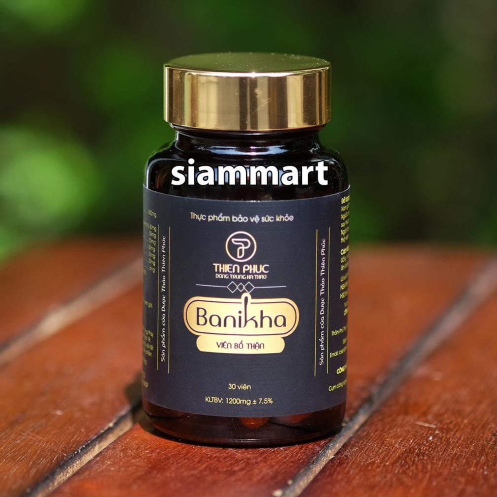 [Chính Hãng] Viên Uống Bổ Thận Banikha Đông Trùng Hạ Thảo Thiên Phúc 1 hộp 2 lọ 60 viên | BigBuy360 - bigbuy360.vn