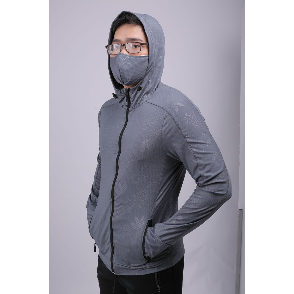 Áo chống nắng thông hơi nam 1 lớp mát rượi trùm đầu tặng 1 khẩu trang cùng loại | BigBuy360 - bigbuy360.vn