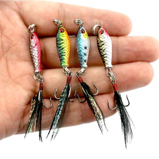 Set 16 mồi câu cá giả 6.4g