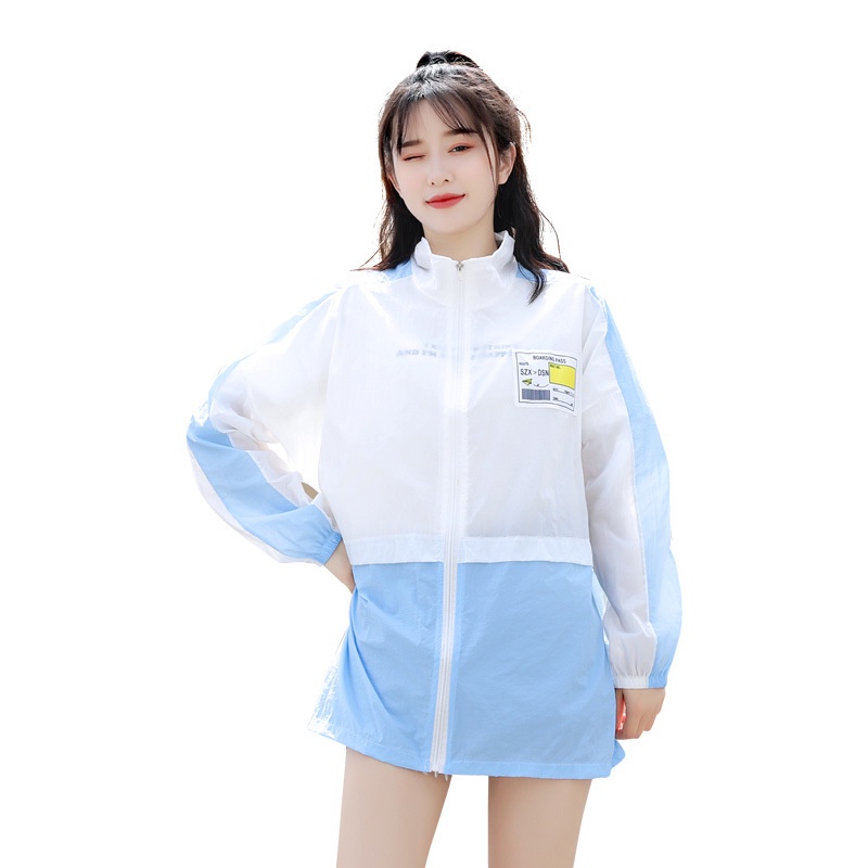 Áo Khoác Mỏng Chống Nắng Thoáng Khí Màu Sắc Phù Hợp Cho Nữ