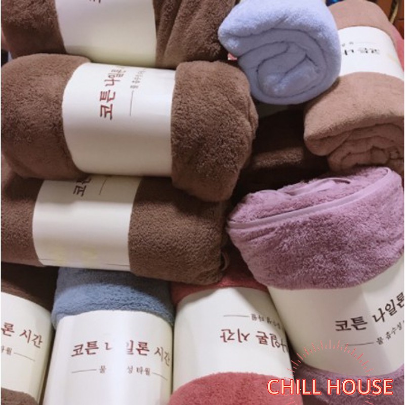 Khăn tắm Hàn Quốc loại 1 nặng 300g cái - CHILLHOUSE