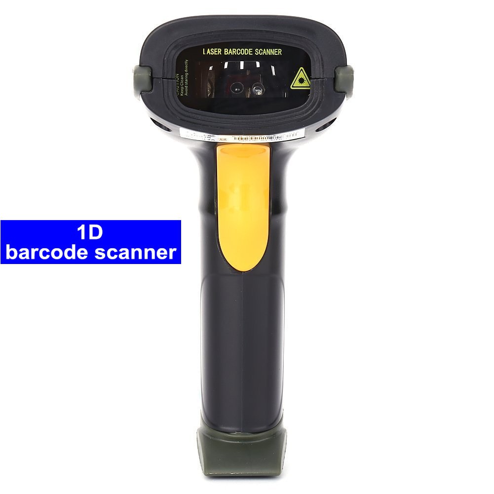 Máy bắn mã vạch chức năng quét tự động / Barcode 1D YHD-8100G có chân đế đi kèm – Thiết bị đọc mã vạch tự động