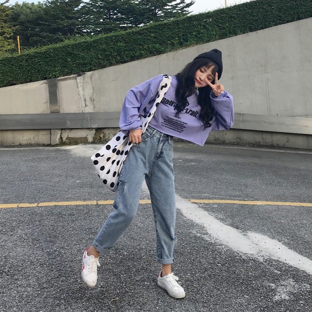 QUẦN JEANS NỮ ULZZANG