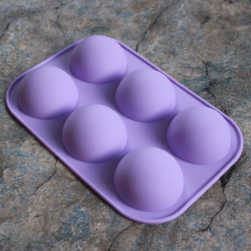 Khuôn silicon bán cầu 5cm
