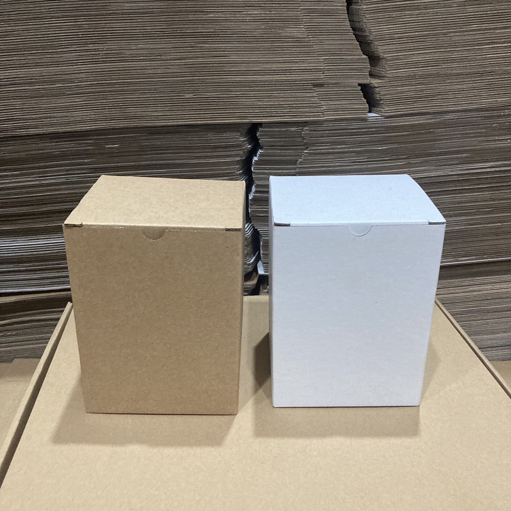 50 HỘP CARTON ĐÁY GÀI NẮP ĐẬY SIZE 10,5X10X14CM