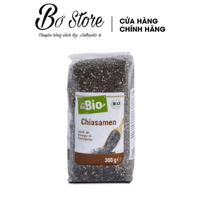 Hạt Chia Hữu Cơ Oganic Bio DM Đức túi 300g