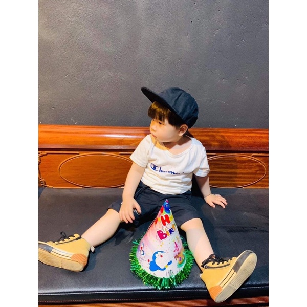 Áo thun bé trai bé gái champion siêu sành điệu 4-7Y satsunkid