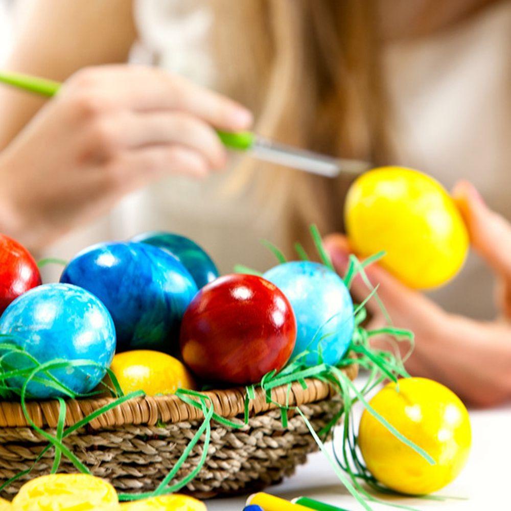 Set 10 Quả Trứng Vịt Nhân Tạo Trang Trí Tiệc