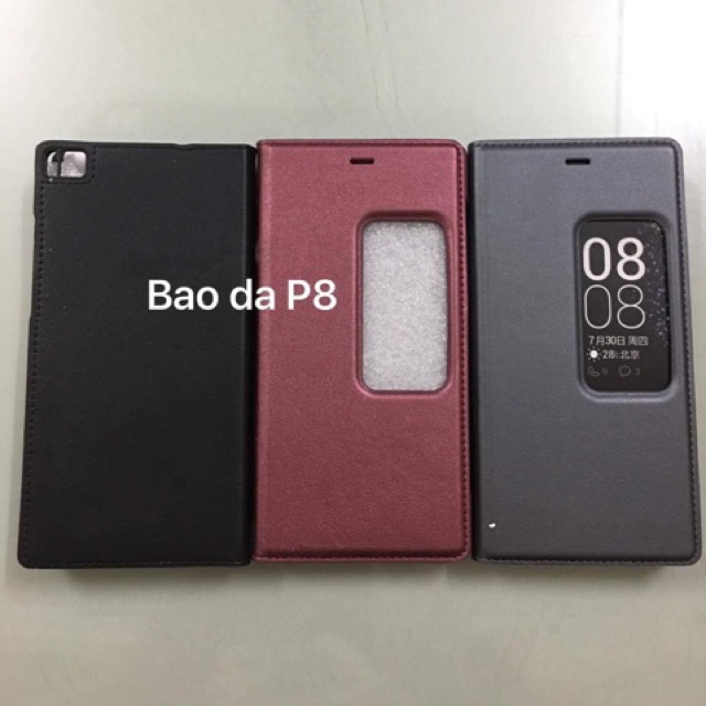Bao da flip cover huawei p8