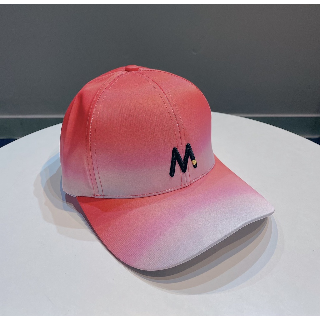 Mũ lưỡi trai Nón kết thêu chữ M Huỳnh Quang Màu Loang Fashion 386 phong cách Ulzzang form unisex nam nữ