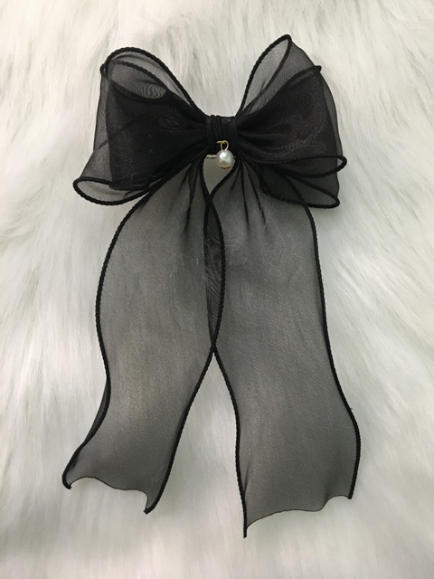 Kẹp nơ voan nhún