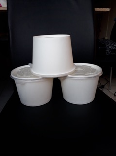 Tô giấy trắng trơn như ảnh dung tích 750ml ( Giá bán 50 cái)