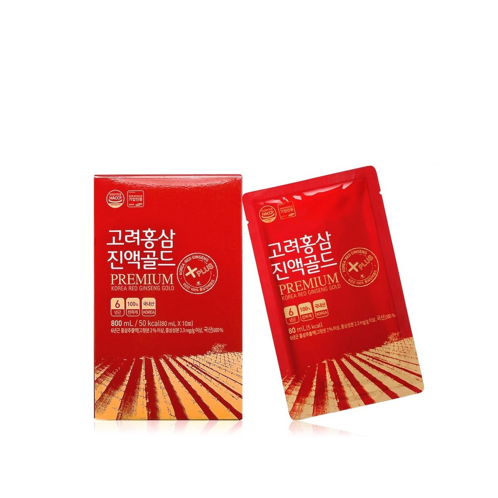 Nước Hồng Sâm DAEDONG GINSENG Hàn Quốc Nguyên Chất Hộp 30 Gói x 80ml