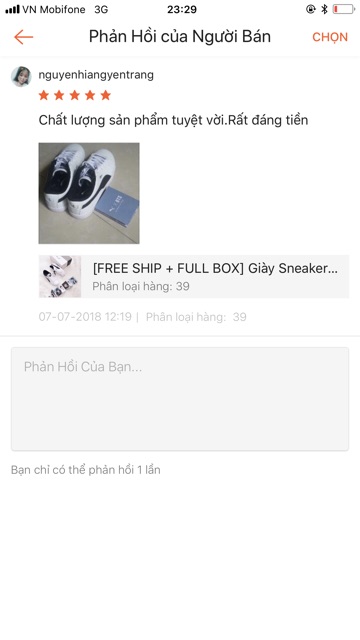 [FULL NHƯ ẢNH - CÓ ĐÁNH GIÁ 5*] Giày Sneaker Phong Cách Hàn Quốc PM BTS