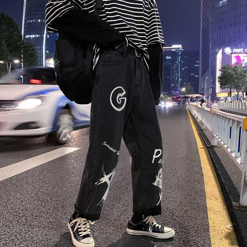 Quần jean dài ống đứng thời trang Hàn Quốc dành cho nam | BigBuy360 - bigbuy360.vn