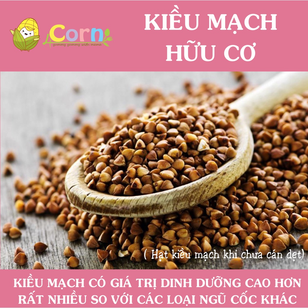 Kiều mạch  hữu cơ cán dẹt Markal - Cho bé 8m+