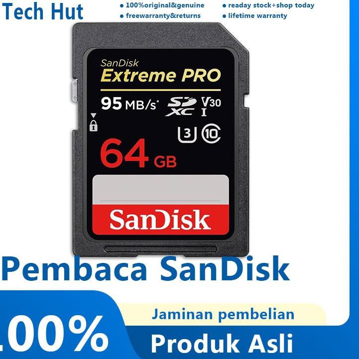 Thẻ Nhớ Sandisk Extreme Pro Sdhc 32gb 64gb 128gb 95mb / S U3 | BigBuy360 - bigbuy360.vn