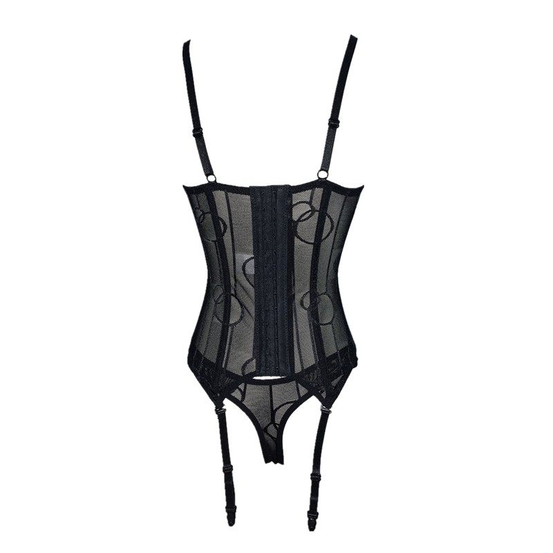 Bộ Đồ Lót Ren Hoa Xuyên Thấu Cỡ Lớn Quyến Rũ Sang Trọng Cho Nữ