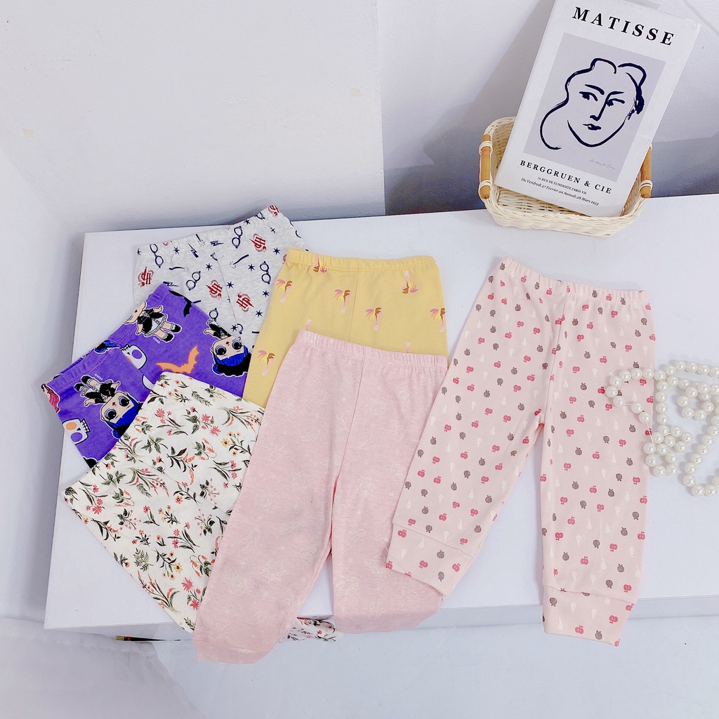 Quần chục dài cho bé chất cotton bozip đẹp 8-17kg QCH01