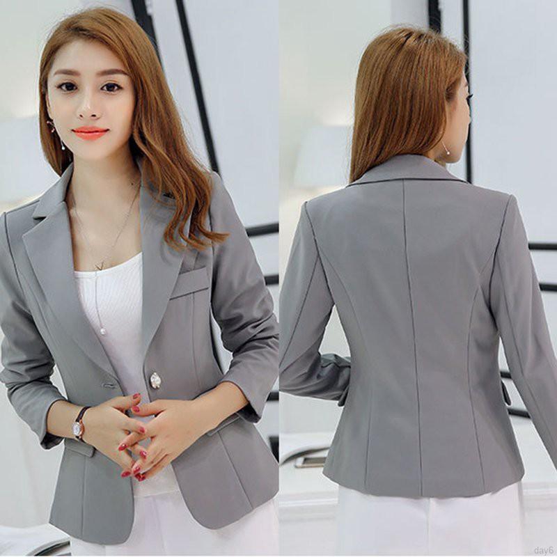 FREESHIP ĐƠN 99K_ Áo khoác Blazer phối nút thời trang công sở cho phái nữ
