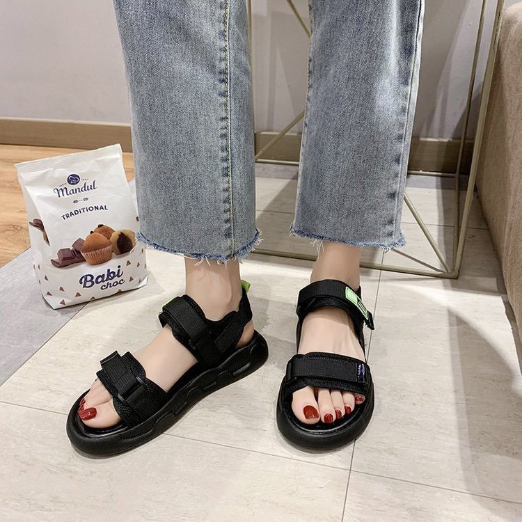 Giày Sandal Nữ MWC Đế Cao Quai Ngang Cá Tính Năng Động NUSD- 2798