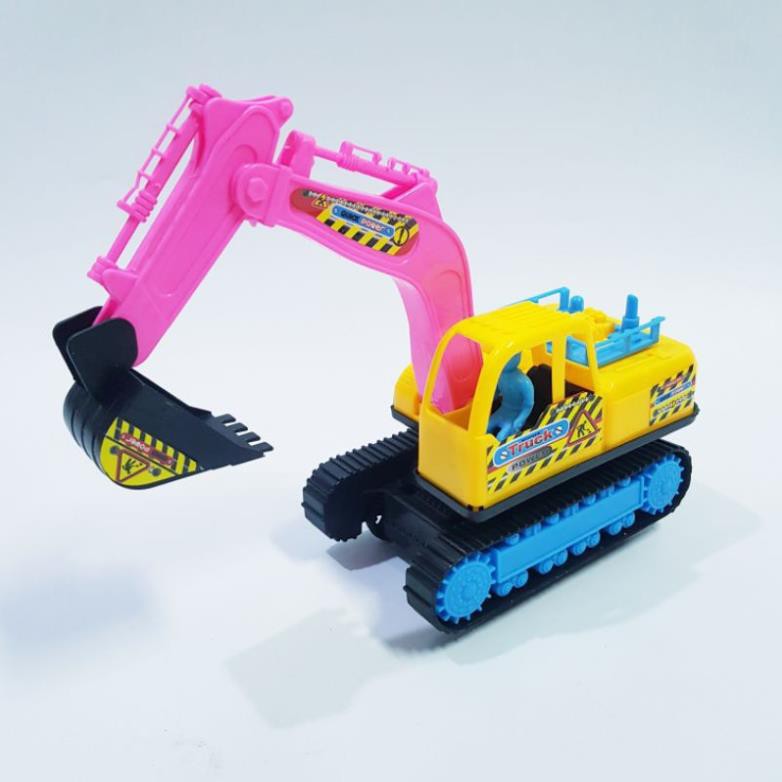 Xe máy xúc mầu sắc bánh đà