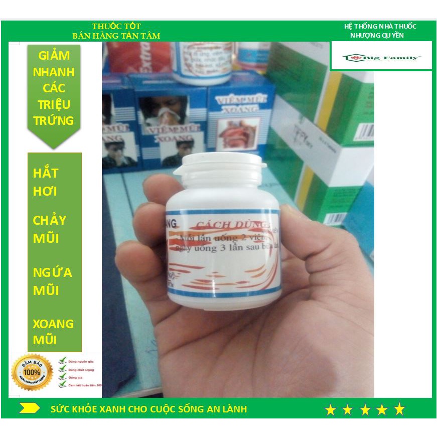 Thảo Mộc VIÊM MŨI XOANG_hỗ trợ cho người bị đa xoang