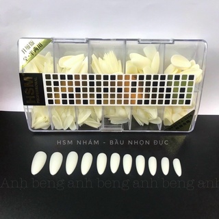 Móng úp tay HSM nhám  Oval ( tròn nhọn)