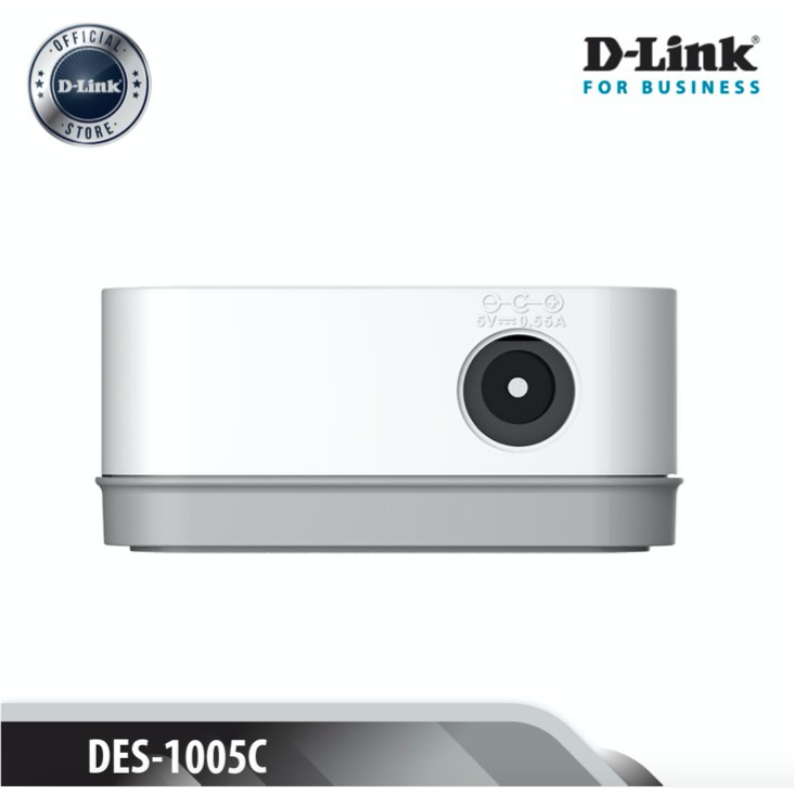 D-Link Switch 5 cổng 10/100Mbps - Thiết bị chuyển mạch D-LINK DES-1005C - Hàng chính hãng