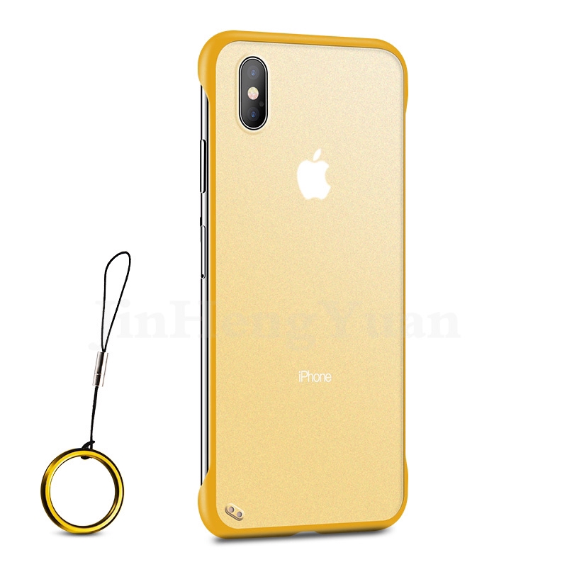 Ốp Điện Thoại PC Cứng Trong Suốt Mặt Nhám Cho IPhone XR XS Max 6 6S 7 8 PLUS 11 11Pro