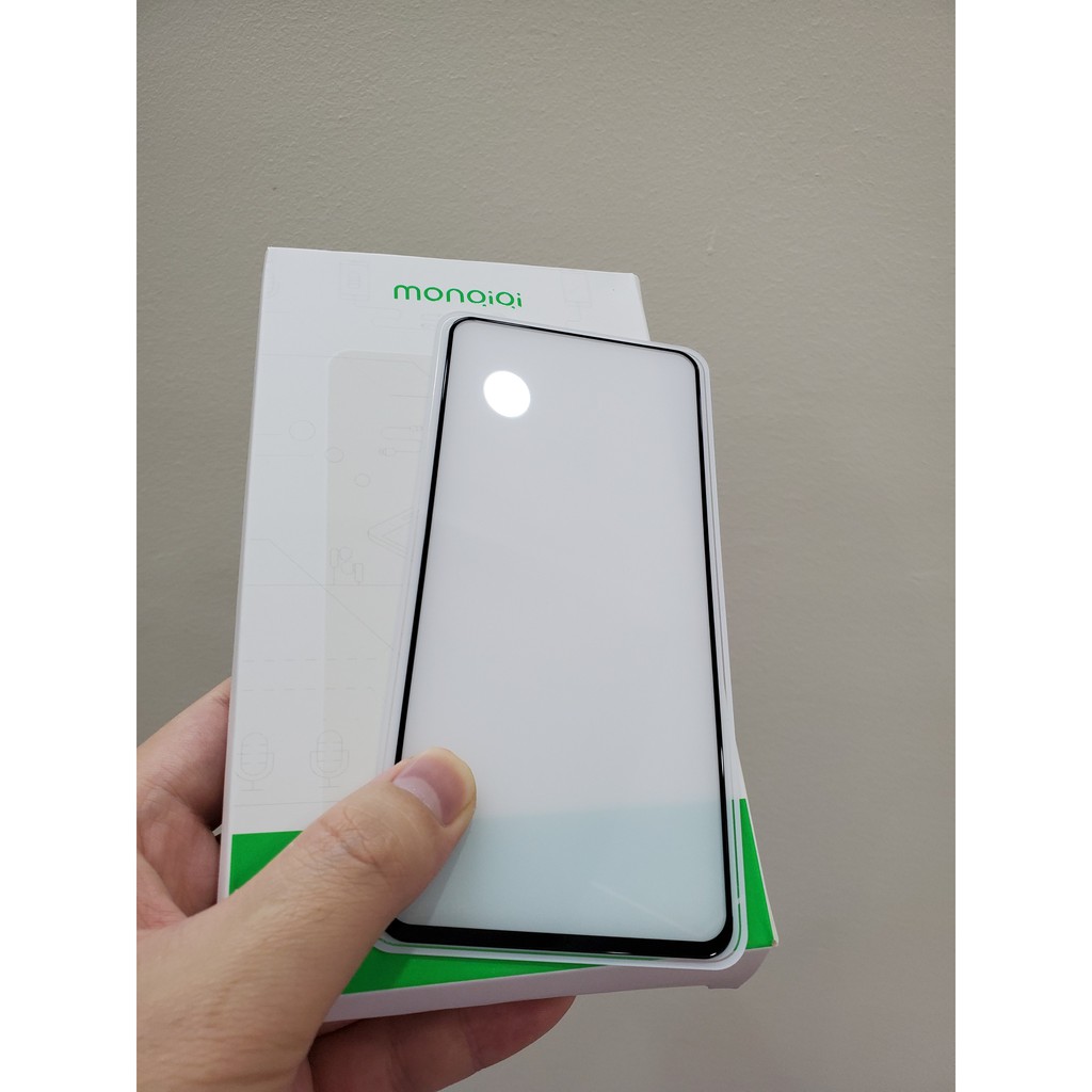 Kính cường lực MONQIQI Redmi Note 9s / Redmi K30 dùng chung  Full màn viền mỏng chơi game mượt 3