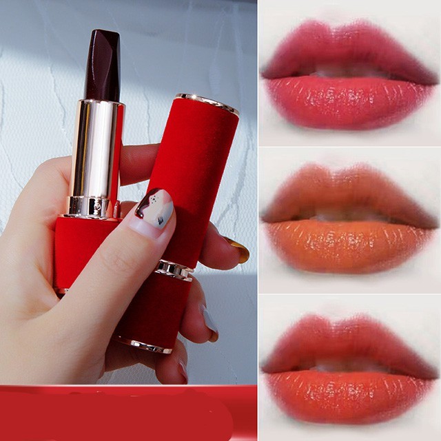 Thỏi Son 3 Màu Leezi Pearl Colour Lipstick Thương hiệu GECOMO