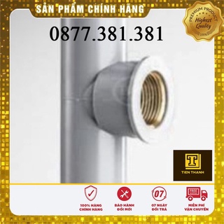 Nối chữ t 27 ren trong thau 21mm t27 - rt21.bình minh. chính hãng