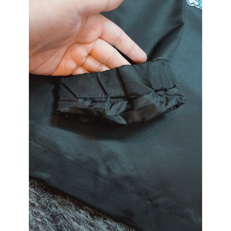 ÁO KHOÁC KAKI NÚT BẤM/ ÁO JACKET ĐEN IN HÌNH SW.E XƯƠNG ,FREESHIP,LOCAL BRAND HÀNG VNXK 2 LỚP CHÓNG NẮNG,1993CLOTHINGG