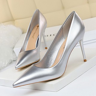 Giày Cao Gót BIGTREE mũi nhọn lẻ size 36