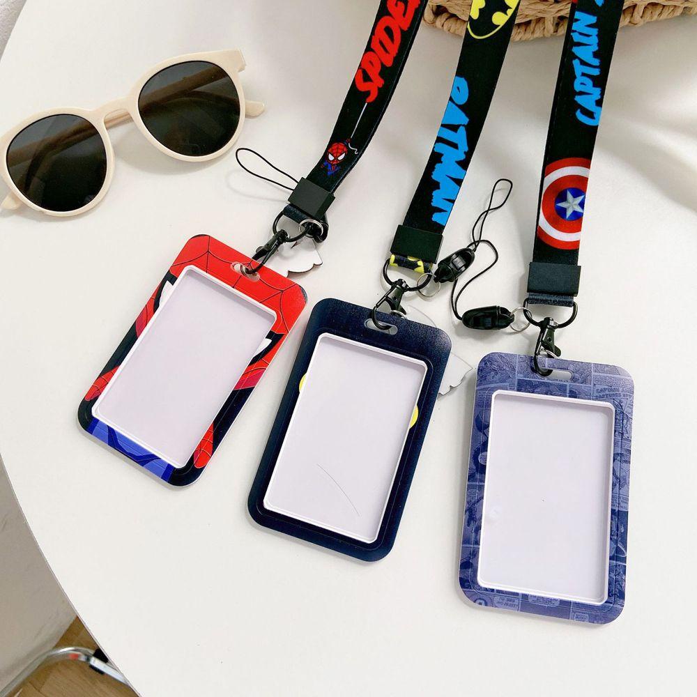 Dây Đeo Thẻ Tín Dụng / Thẻ ID Họa Tiết Hoạt Hình The Avengers Hero Minnie