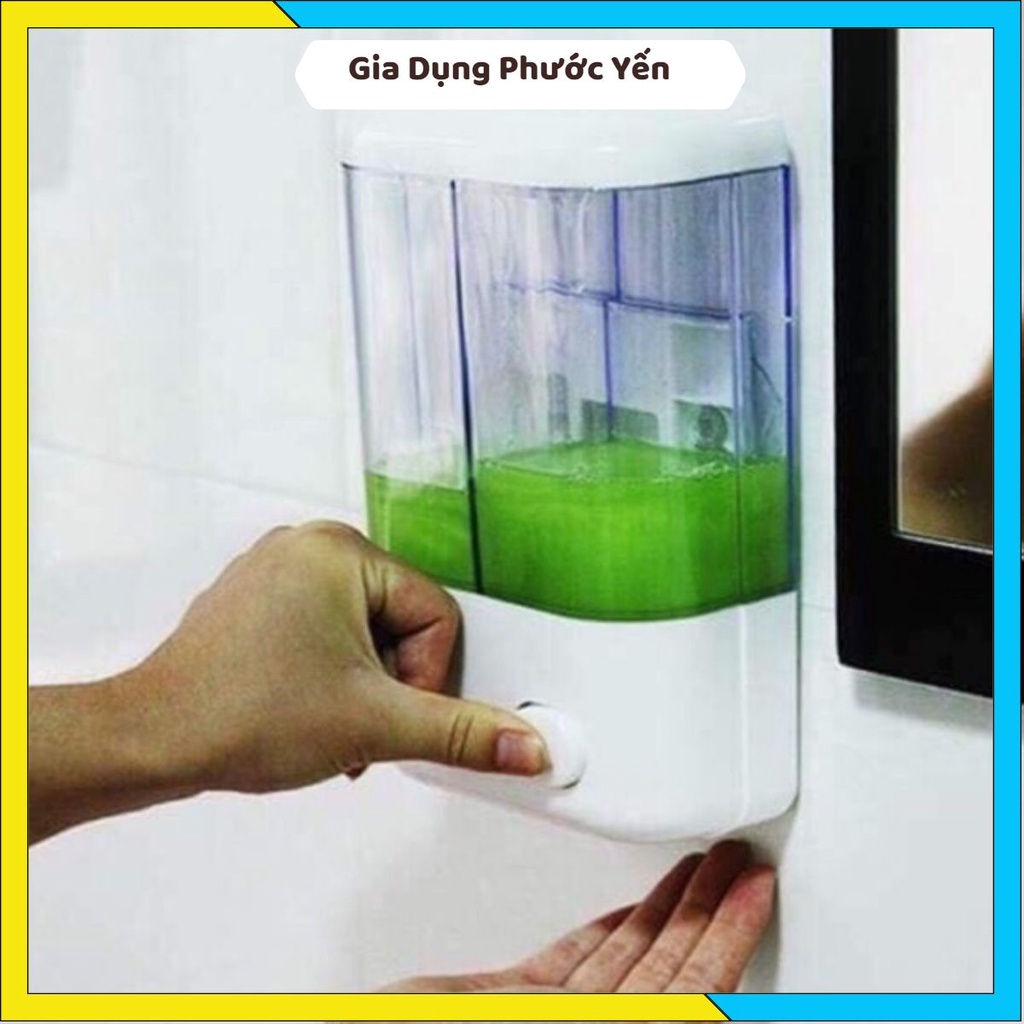 Nhả dầu gội, sữa tắm 2 ngăn
