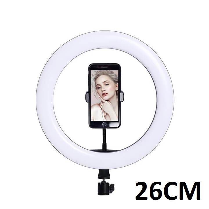 Đèn Live 26cm 32cm hỗ trợ tiktok, bán hàng, makup, phun xăm