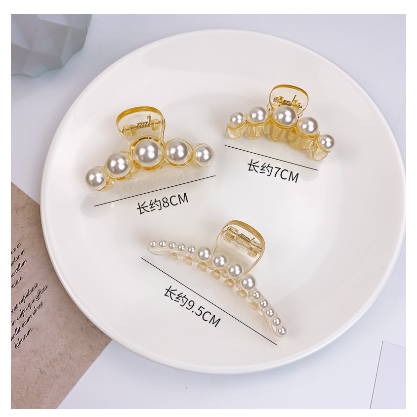 Set 7 cặp tóc ngọc trai nhân tạo phong cách Hàn Quốc đủ mẫu