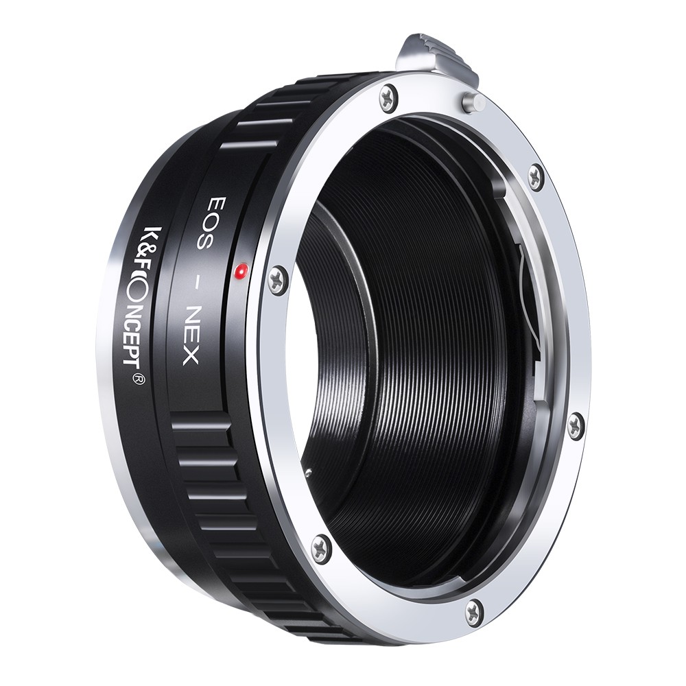 Ngàm Chuyển Đổi Ống Kính Canon EOS EF EFS Sang Sony E NEX Camera NEX-C3 NEX-F3