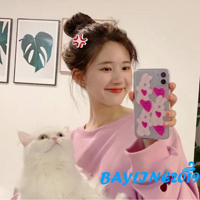 BAY-Kẹp tóc bên hông hình giọt nước vui nhộn cá tính cho nữ